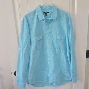 Alfani Sky Blue Dress Shirt